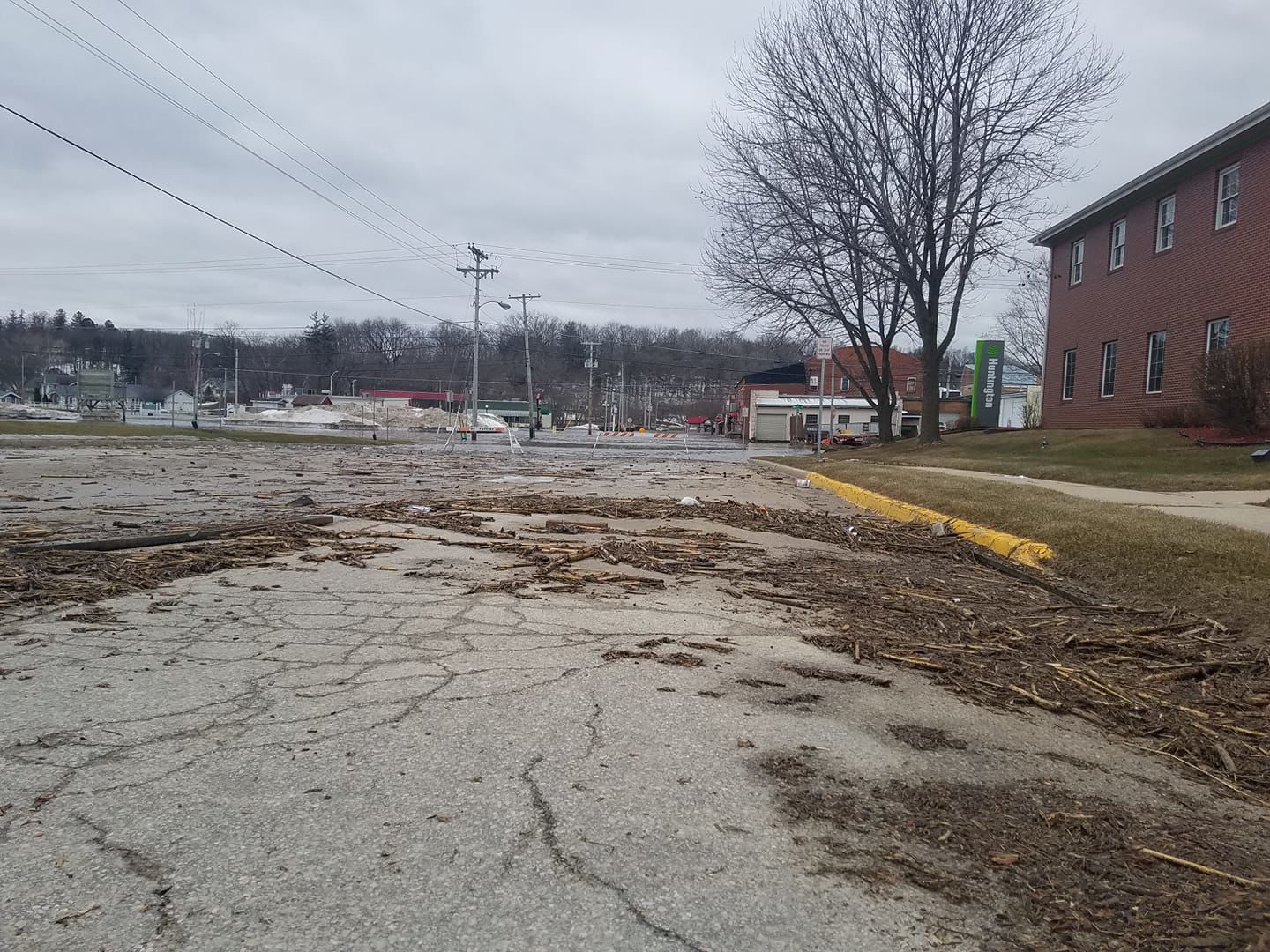 Flooding in Darlington